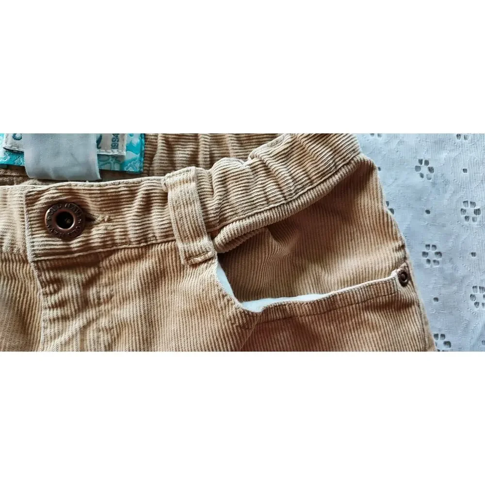 OLD NAVY Girl's Retro Brown Adjustable Waist Bootcut  Corduroy Size 10 Reg